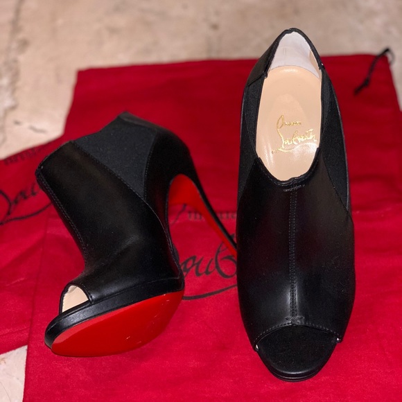 Christian Louboutins BNIB calfskin leather booties - Picture 4 of 12